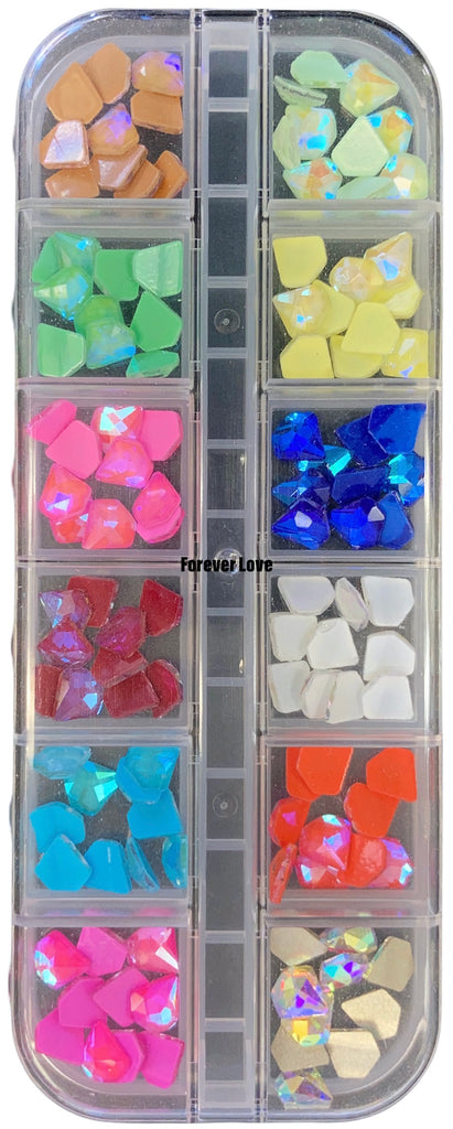 Forever Love Nail Art Rhinestones Gems