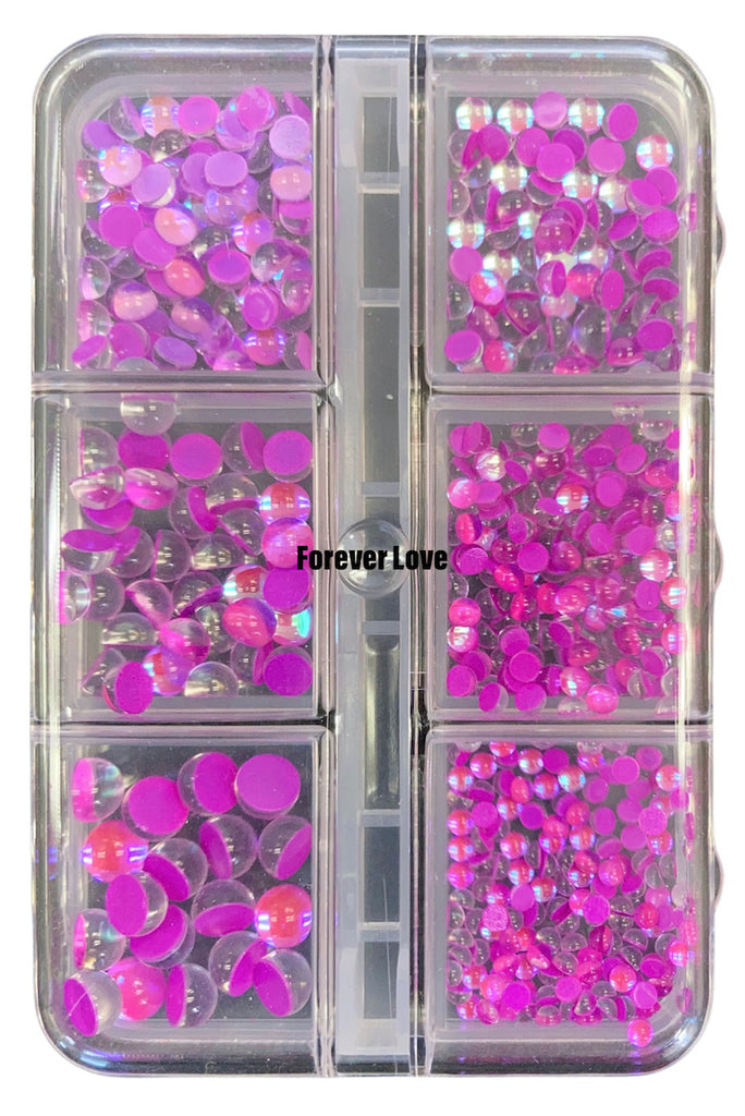 Forever Love Nail Art Rhinestones Gems