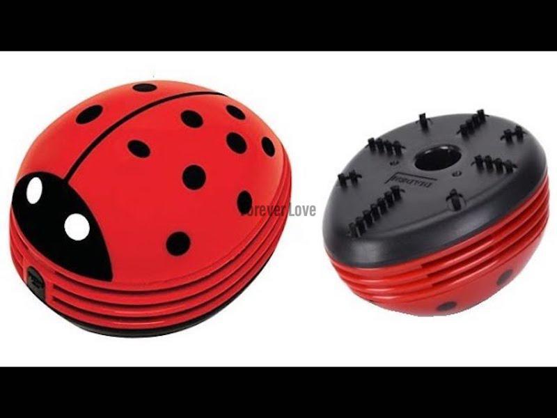 Vacuum Cleaner - Forever Love Mini Handheld Ladybug Vacuum Cleaner