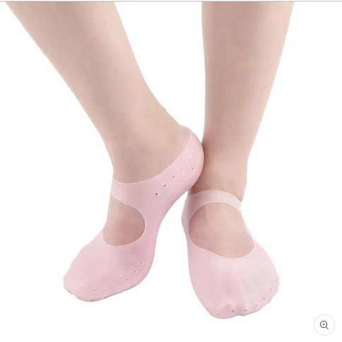 Silicone Socks - Forever Love Silicone Gel Moisturizing Socks Foot Care Protector