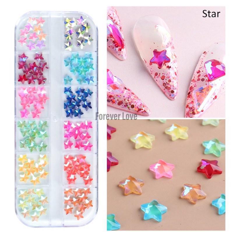 Forever Love Nail Art Rhinestones Gems