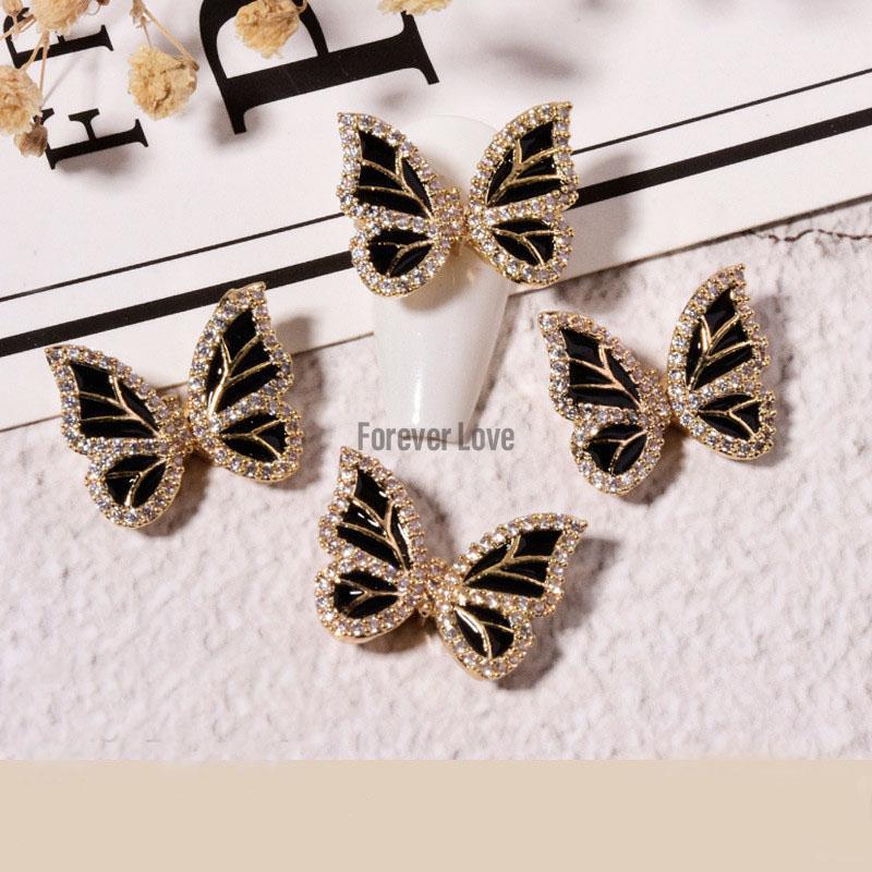 Forever Love Nail Art Charms Butterflies