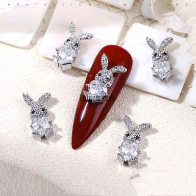 Forever Love Nail Art Charms Rabbits Bunnies