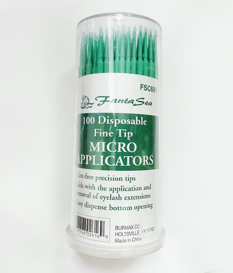 Micro Applicators Brushes (100 Disposable Fine Tips)