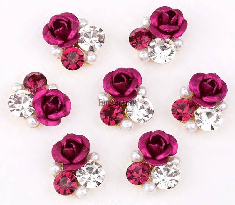 Forever Love Nail Art Charms Rose