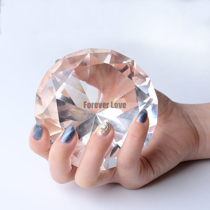 Glass Crystal Diamond - Forever Love Glass Crystal Diamond Nail Art Display