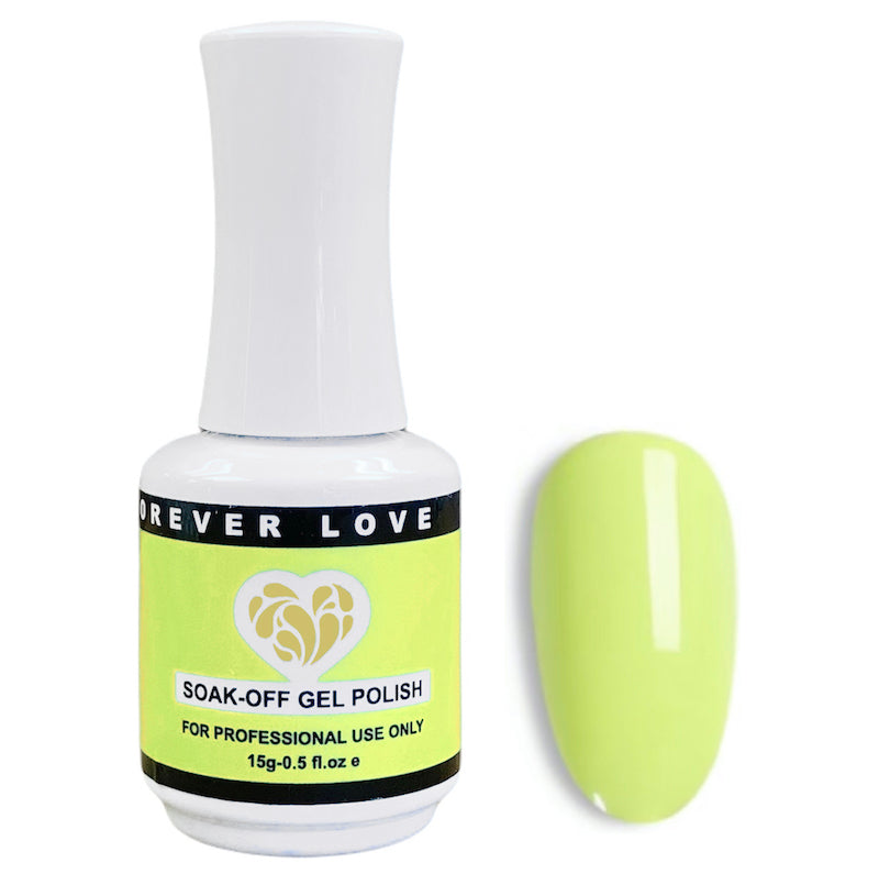 Gel F02 - Forever Love Gel Nail Polish Green