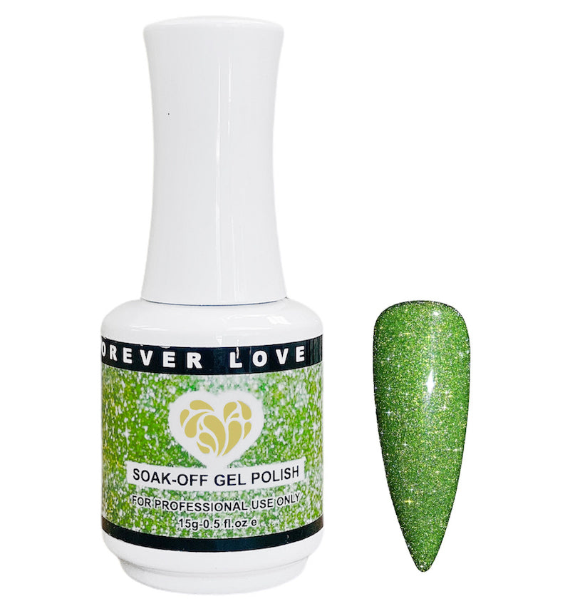 Gel F15 - Forever Love Gel Nail Polish Green