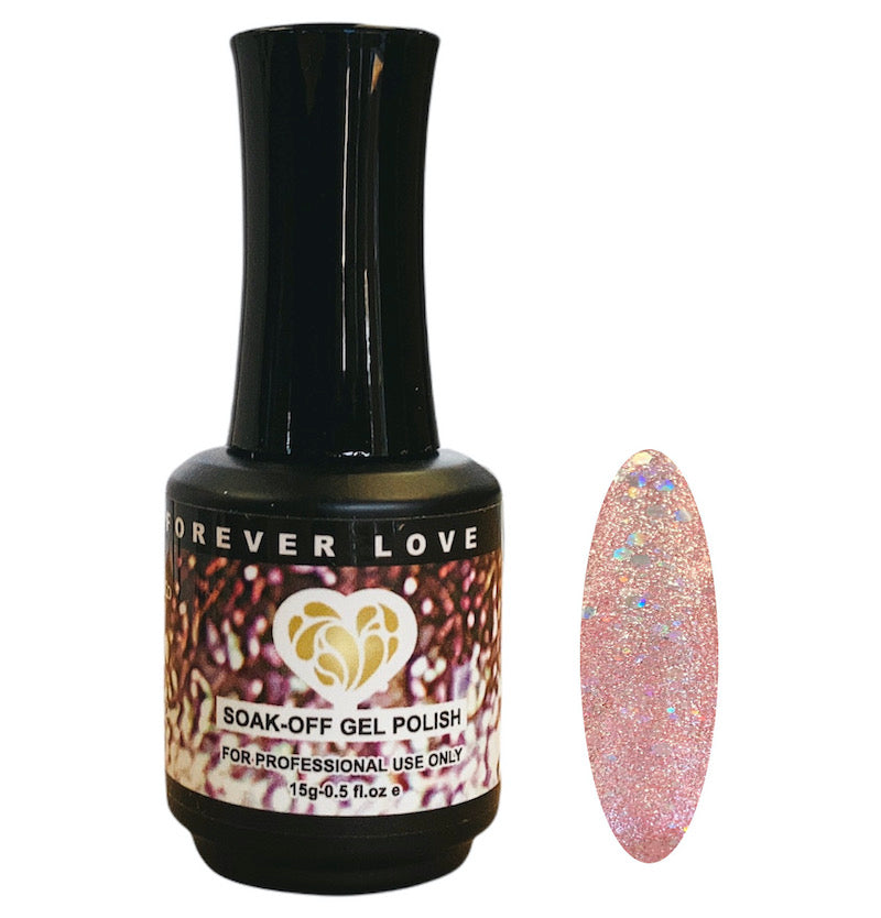 Gel F64 Platinum - Forever Love Gel Nail Polish Pink