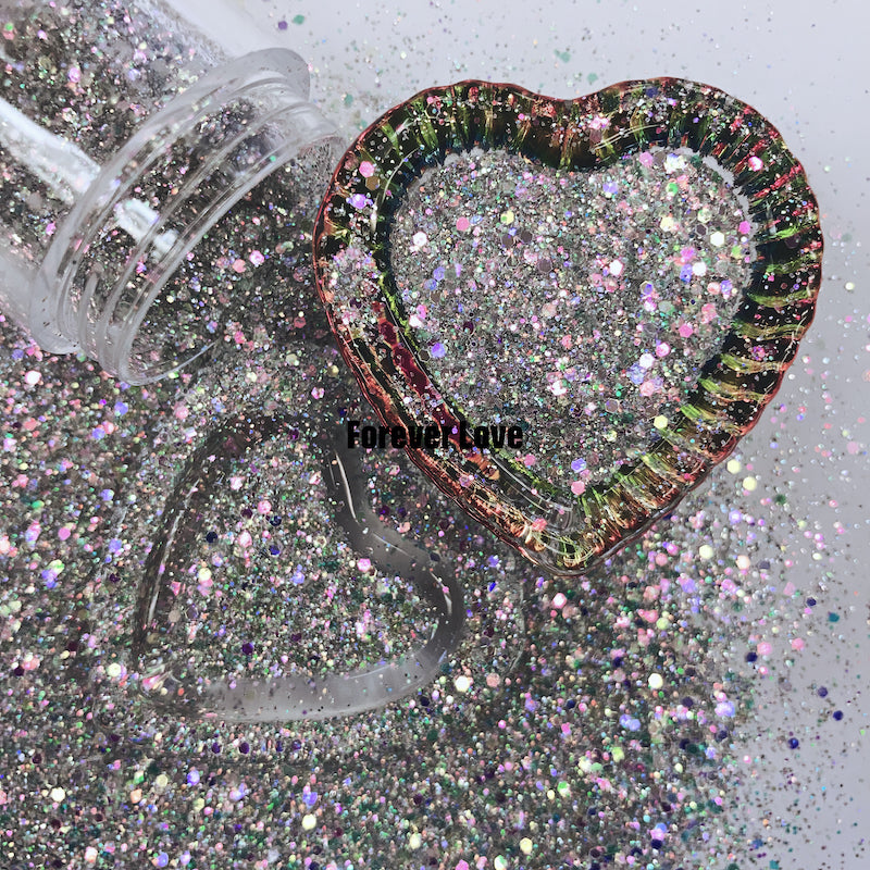 Forever Love Nail Art Glitter Sprinkle On Collection