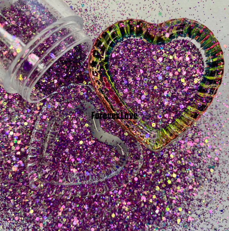 Forever Love Nail Art Glitter Sprinkle On Collection