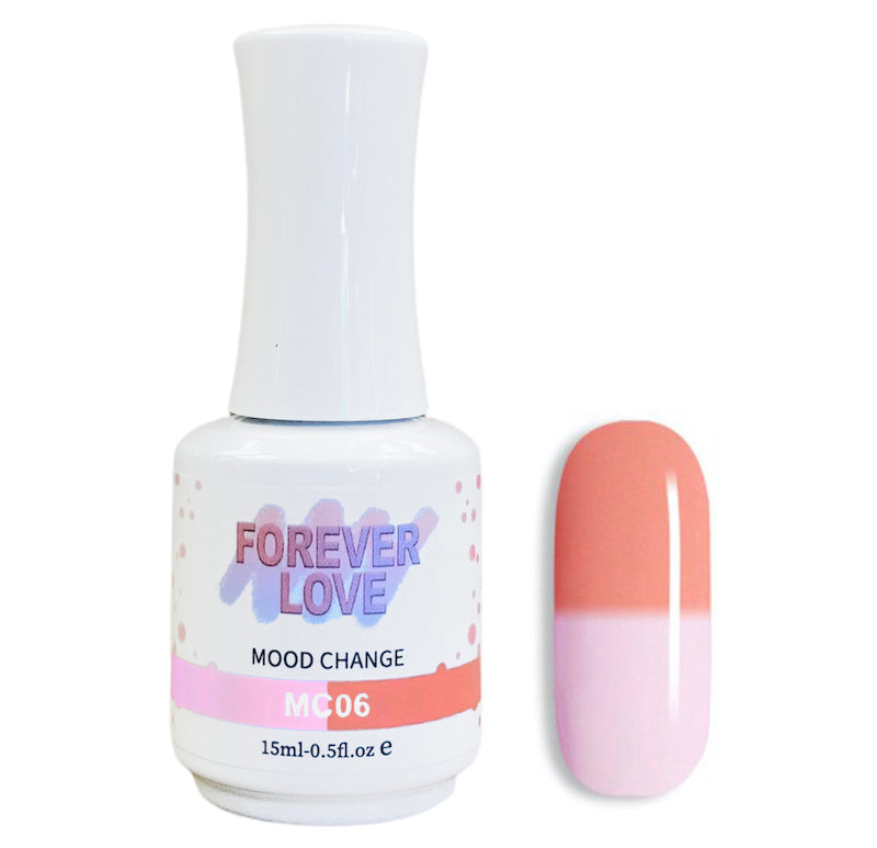 Mood Change Gel MC06 - Forever Love Orange Pink