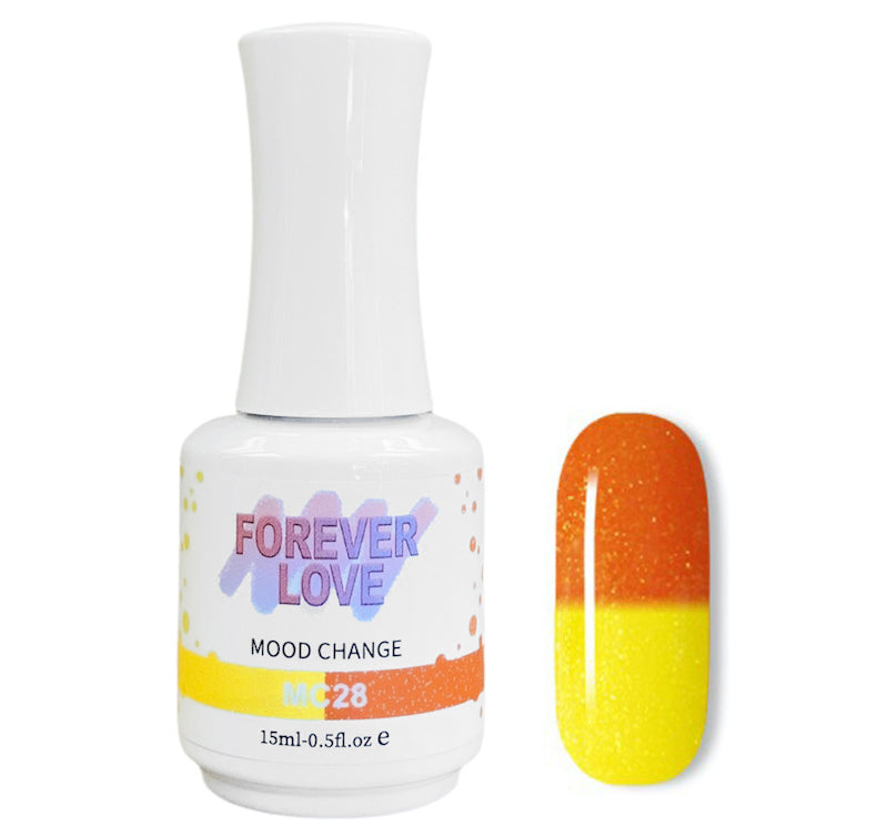 Mood Change Gel MC28 - Forever Love Orange Yellow