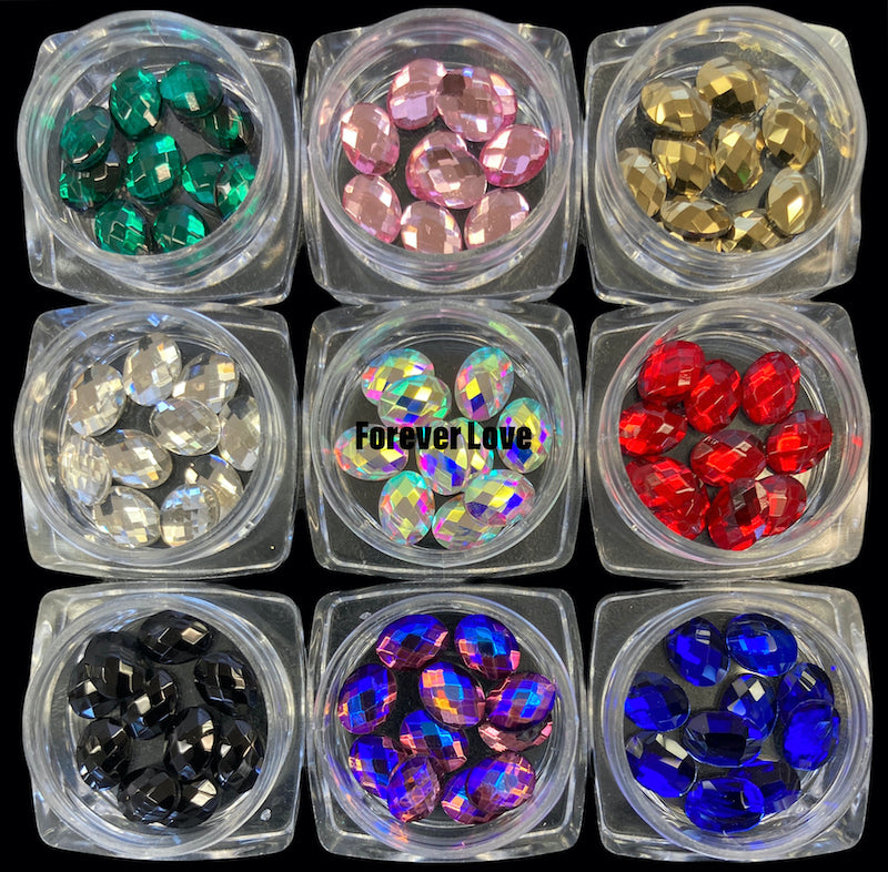 Forever Love Nail Art Rhinestones Gems