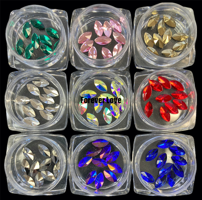 Forever Love Nail Art Rhinestones Gems