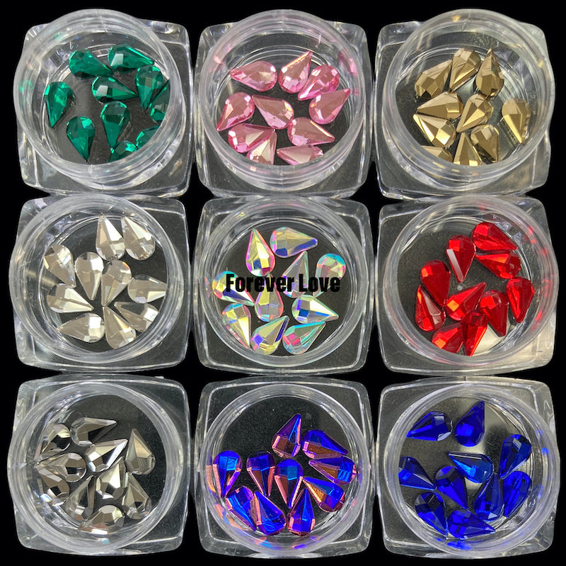 Forever Love Nail Art Rhinestones Gems