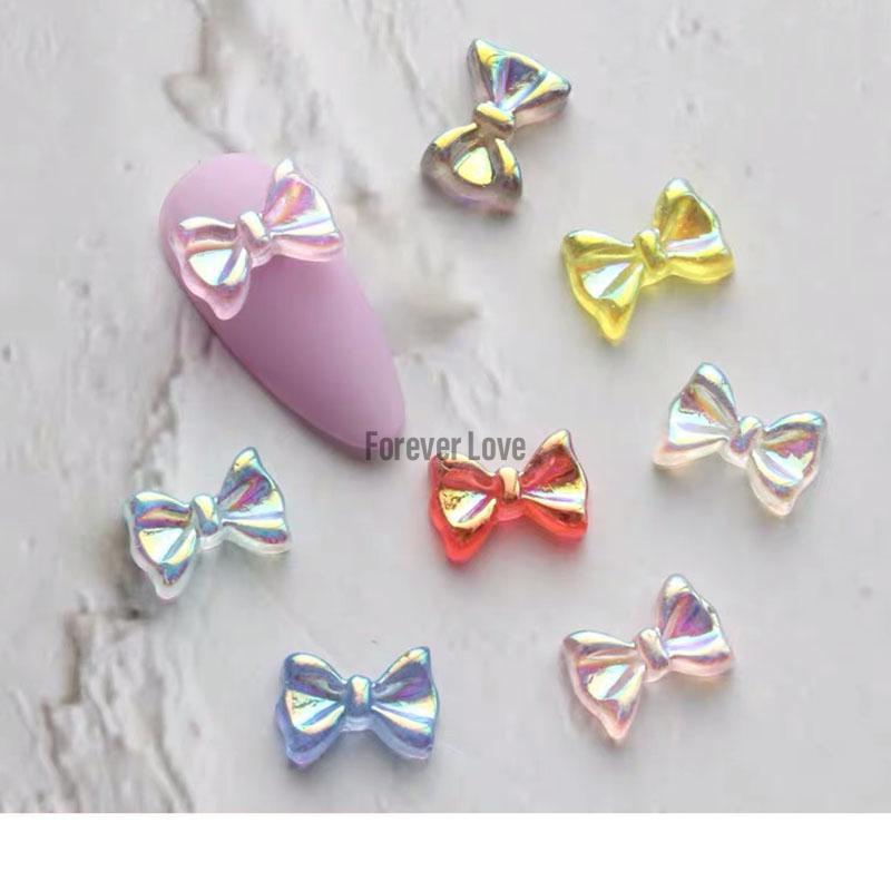 Forever Love Nail Art Charms Bow Tie