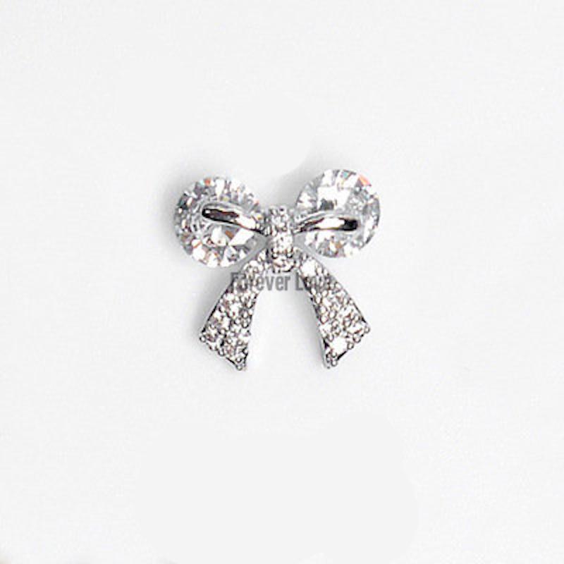 Forever Love Nail Art Charms Bow Tie