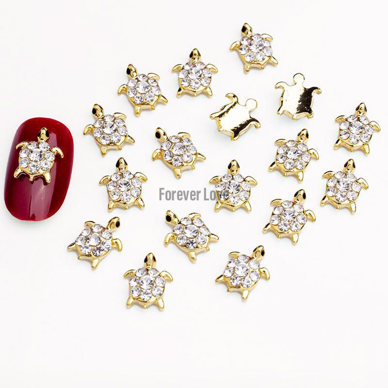 Forever Love Nail Art Charms Tortoises Turtles